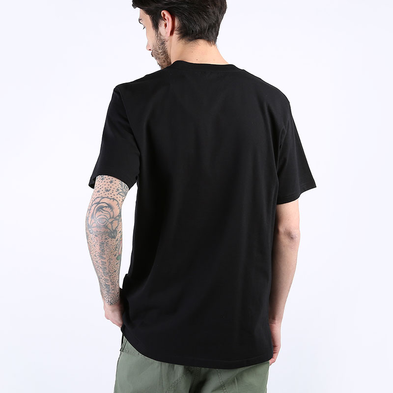 мужская черная футболка Carhartt WIP S/S Sunset C T-Shirt I027812-black - цена, описание, фото 4